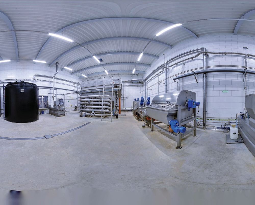 Treatment plant site